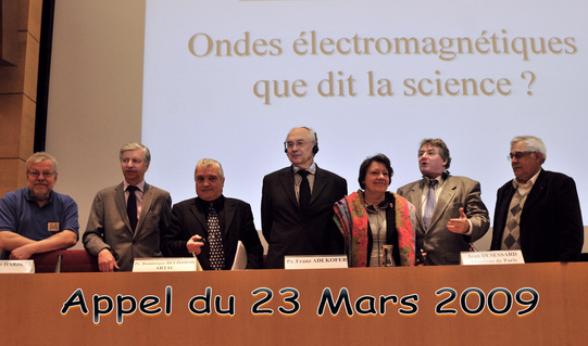 « Appel du 23 Mars » : déclaration de 5 scientifiques européens sur les conséquences sanitaires des technologies sans fil (Photo Robin des Toits)