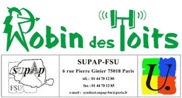 Paris, des ondes dans les crèches ! - Communiqué Robin des Toits et Supap FSU - 27/08/2009