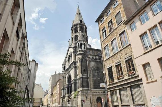 Cette église de la rue Neyret (1er) n'a pas accueilli de culte depuis vingt ans.  L. CERINO / 20 MINUTES