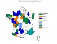 50 départements ont déployé un réseau de boucle locale radio. La plupart ont été réalisés dans le cadre d’un réseau d’initiative publique.