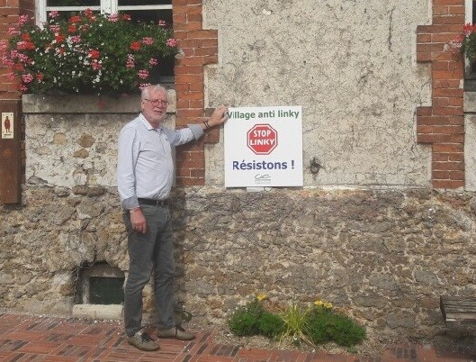 Le maire de Chauconin-Neufmontiers, Michel Bachmann, s’oppose à la pose des compteurs Linky. (©La Marne)