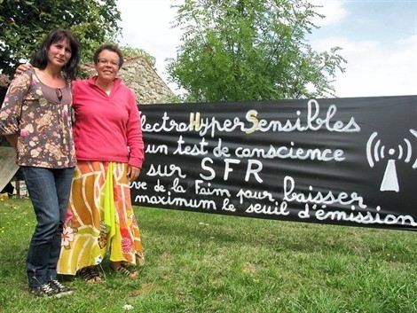 Brigitte et Anne ont commencé leur grève de la faim mardi. Elles sont déterminées à aller jusqu’au bout.