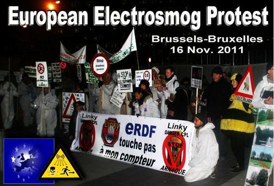 315 ONG signent une lettre au commissaire européen de la Santé Dalli sur les risques sanitaires des champs électromagnétiques - Bruxelles - 15/11/2011