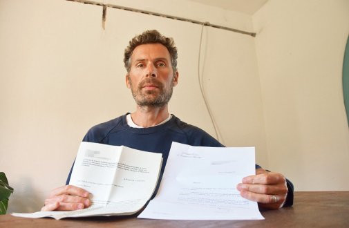 Face à la situation de son épouse et de sa famille, Frédéric Ballestracci a envoyé un courrier à Emmanuel Macron, réclamant un « droit aux zones blanches ». (Photo Monique Kéromnès)