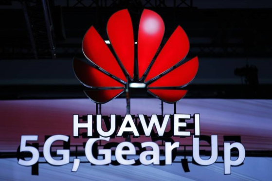 Le géant chinois des télécoms Huawei annonce avoir passé la barre des 400.000 antennes 5G dans le monde auprès de 56 opérateurs ayant déjà entamé le déploiement du nouveau réseau mobile ( AFP / STEFAN WERMUTH )