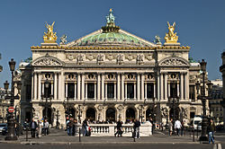 Façade du palais Garnier