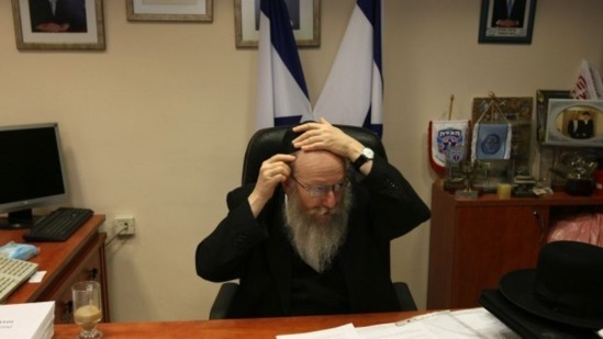 Le vice-ministre Yaakov Litzman en 2011. (crédits photo : Kobi Gideon/Flash 90)