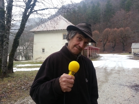 Jean-Claude Gast, le maire de St Julien en Beauchêne veut bien faire des sanatoriums pour malades des ondes © Radio France Anne-Laure Barral