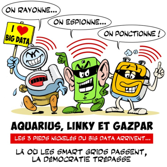 Aquarius, Linky et Gazpar 2016-2023