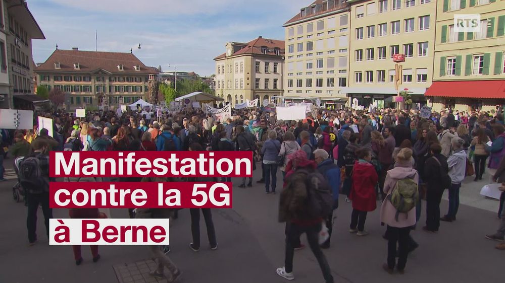 Des centaines de personnes manifestent contre la 5G à Berne L'actu en vidéo / 1 min. / vendredi à 20:58