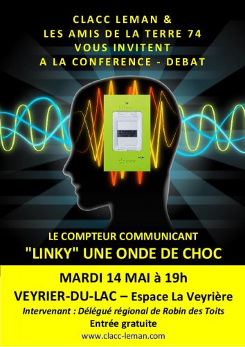 « Linky, une onde de choc », conférences-débats en Haute-Savoie - reporterre.net - 14/05/2019