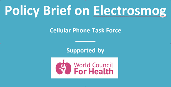 Cellular Phone Task Force - Note d'Information sur l'Electrosmog