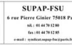 APPEL du Supap FSU - Lettre ouverte à Bertrand Delanoë pour la création de « zones blanches » - 26/10/2008