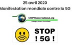 Journée internationale contre la 5G du 25 avril 2020