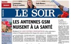 Santé - 'Signaux d'alarme pour les mobiles' - Le Soir (Belgique) du 03/10/2006