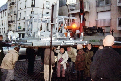 Le 18 novembre 2006, rue de la Procession, PARIS 15ème